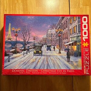 Christmas Eve in Paris Puzzle - 1000 Pieces